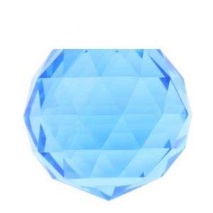 30 MM Kristal Mavi Kesik Top 10 Adet