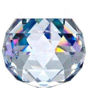 20 MM Kristal Şeffaf Kesik Top 10 Adet