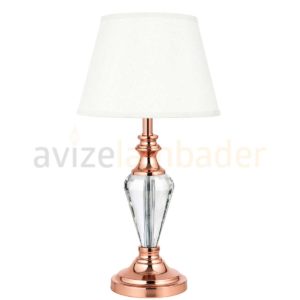 Aroble Bronz Tİ-87 Kristal Abajur