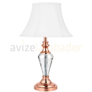 Aroble Bronz Tİ-68 Kristal Abajur