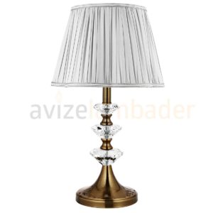 Ayluf Bronz SE-04 Kristal Abajur