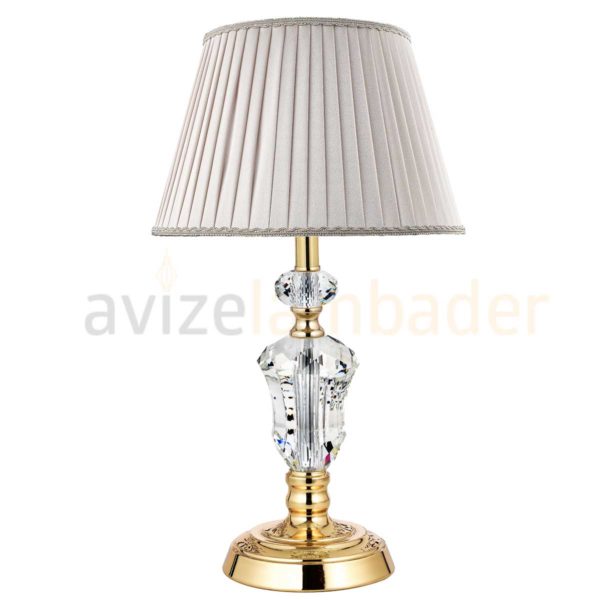 Eblit Sarı SE-28 Kristal Abajur