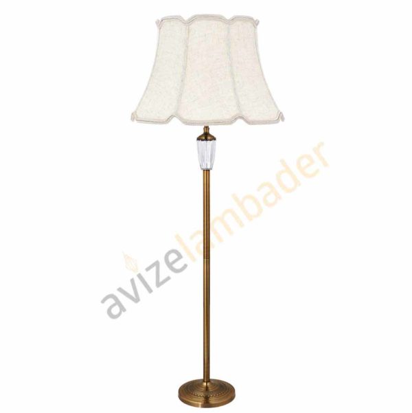 Minsaj Bronz Tİ-19 Kristal Lambader