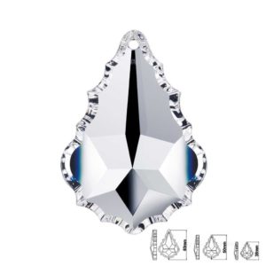 30 MM Kristal Şeffaf Kesik Top 10 Adet